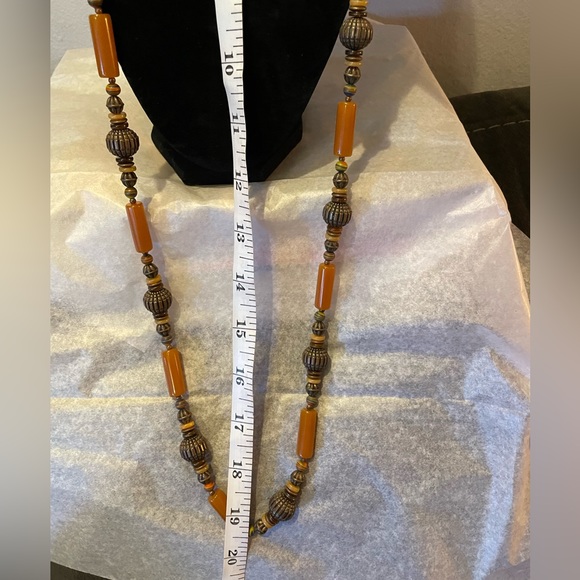 Vintage Amber Necklace - Picture 3 of 3